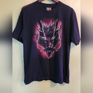 rock eagle vintage Dragon t shirt Single‎ Stitched